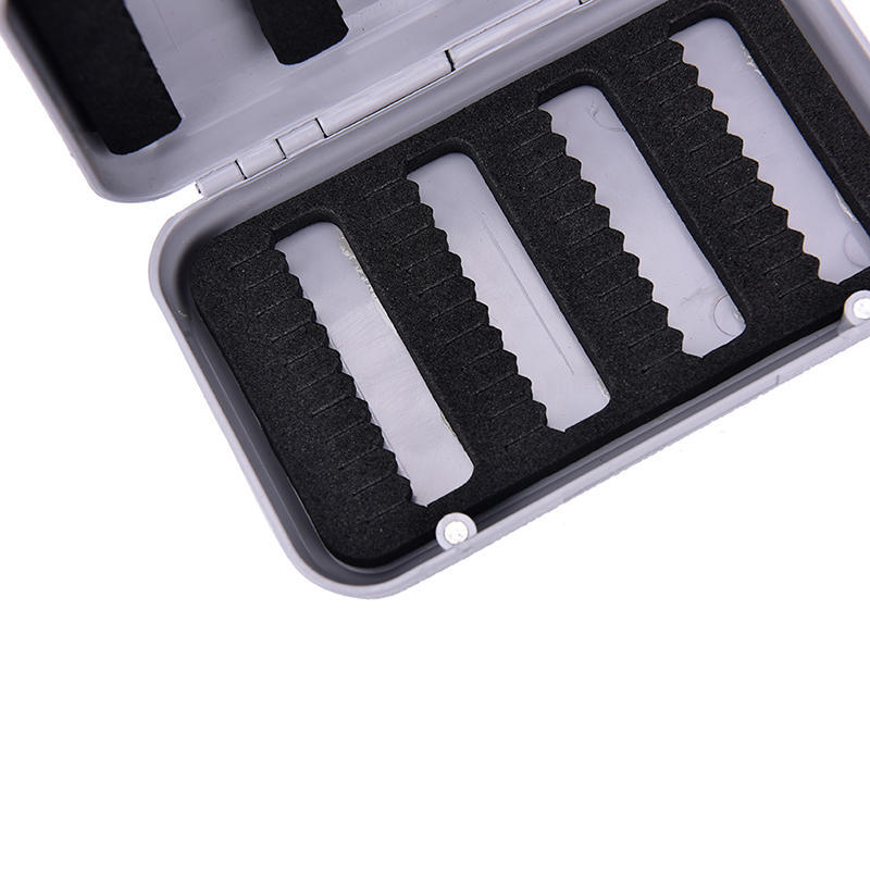 Коробка из пенопласта водонепроницаемая пластиковая приманка крючок одностороннее хранение приманки нахлыст